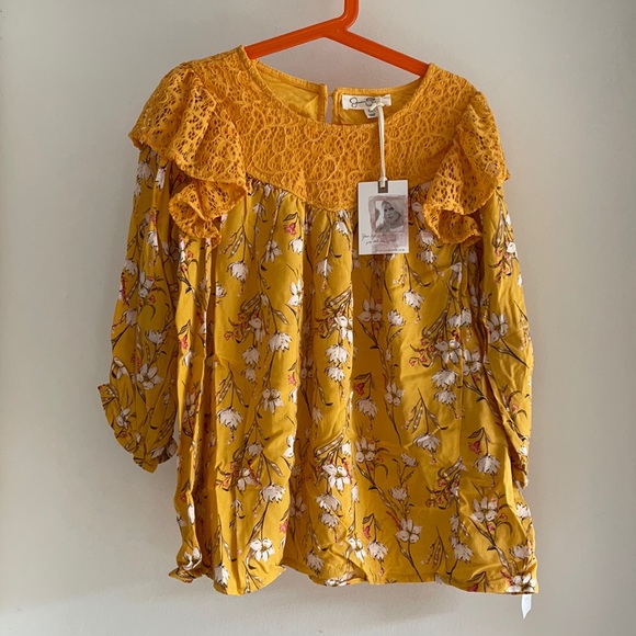 NWT Jessica Simpson floral top - Picture 1 of 5